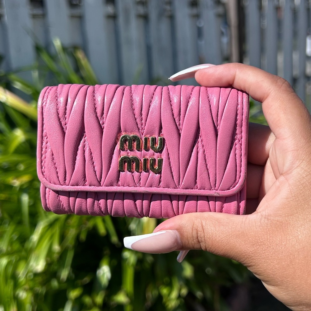 MIU MIU Pink Key Holder